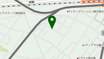 ザ・パーク藤沢花沢町の地図画像