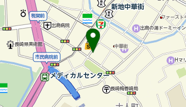 ザ・パーク新地町の地図画像