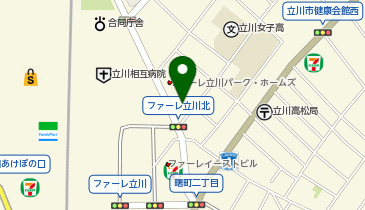 ザ・パーク立川高松町3丁目の地図画像