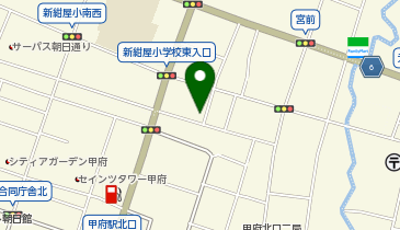 ザ・パーク甲府武田2丁目1軽専用の地図画像