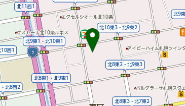 ザ・パーク北9東2の地図画像