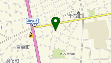 ザ・パーク梅ヶ枝町の地図画像