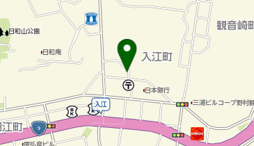 ザ・パーク下関入江町第2の地図画像