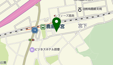 ザ・パーク鹿島神宮駅前第1の地図画像