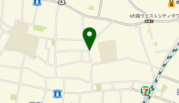 ザ・パーク西品川3丁目第3の地図画像