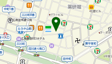 ザ・パーク流川町第1の地図画像