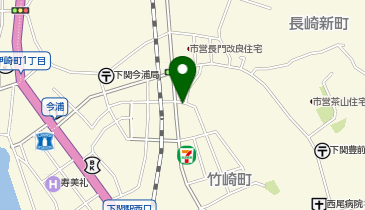 ザ・パーク下関竹崎町第3の地図画像