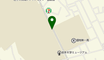 ザ・パーク岩手大学動物病院の地図画像