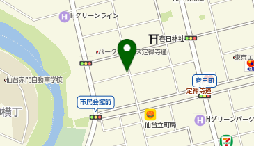 ザ・パーク春日町3(仙台)の地図画像