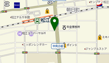 ザ・パーク松江駅南口第3の地図画像