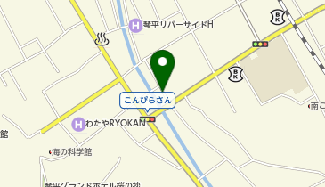 ザ・パーク琴平町第5の地図画像