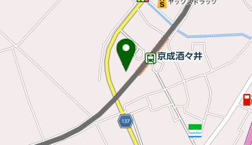 ザ・パーク京成酒々井駅前の地図画像