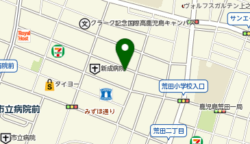 ザ・パーク上荒田第1の地図画像