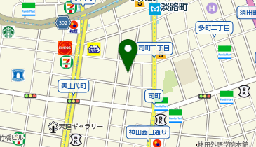 ザ・パーク神田司町2丁目第1の地図画像