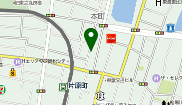 ザ・パーク鶴屋町の地図画像