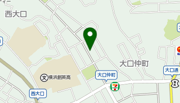 ザ・パーク大口仲町の地図画像
