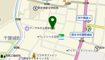 ザ・パーク南坪井町の地図画像