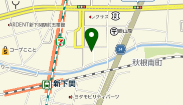 ザ・パーク新下関駅第2の地図画像