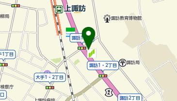 ザ・パーク上諏訪駅前第2の地図画像