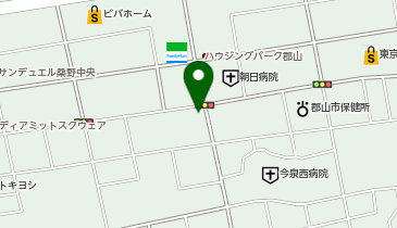 ザ・パーク郡山桑野第1の地図画像