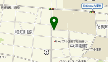 ザ・パーク中津瀬の地図画像