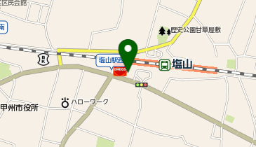 ザ・パーク塩山駅南口の地図画像