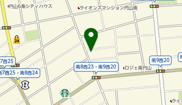 ザ・パーク南8西22の地図画像