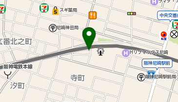 ザ・パーク尼崎西御園町の地図画像