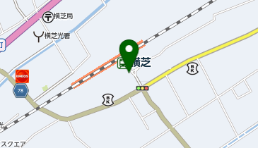 ザ・パーク横芝駅前の地図画像