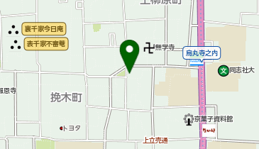 ザ・パーク寺之内通室町西の地図画像