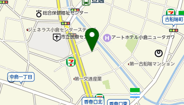 ザ・パーク馬借3丁目第2の地図画像