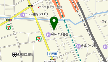 ザ・パーク豊橋白河町の地図画像