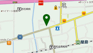 ザ・パーク高松町の地図画像