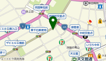 ザ・パーク東千石町第1の地図画像