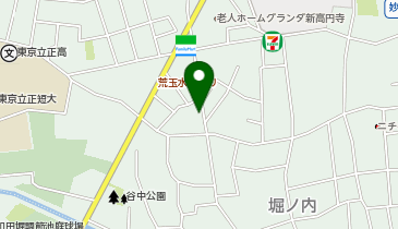 ザ・パーク堀ノ内3丁目の地図画像