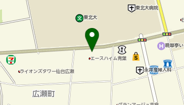ザ・パーク東北大学病院前の地図画像