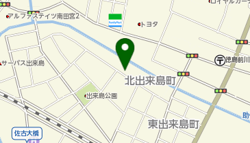 ザ・パーク北出来島町1丁目の地図画像