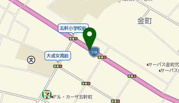 ザ・パーク五軒町第3の地図画像