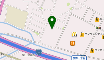 ザ・パーク上葛原第2の地図画像