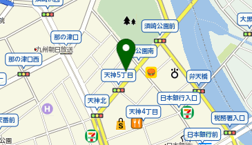 ザ・パーク天神5丁目の地図画像