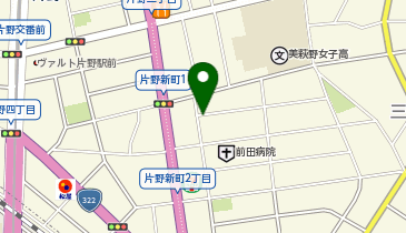 ザ・パーク片野新町1丁目の地図画像