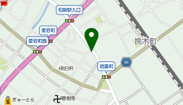 ザ・パーク松阪愛宕町の地図画像