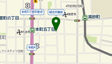 ザ・パーク木屋町2丁目の地図画像