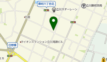 ザ・パーク立川錦町第2の地図画像