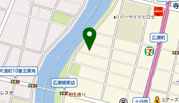 ザ・パーク広瀬町第1の地図画像