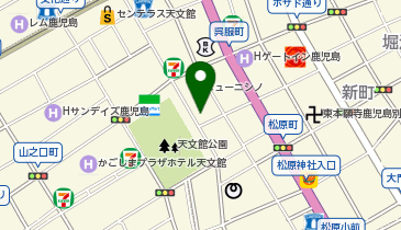 ザ・パーク光学堂の地図画像