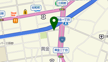 ザ・パーク黄金1丁目の地図画像