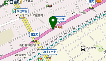 ザ・パーク静岡日出町第1の地図画像
