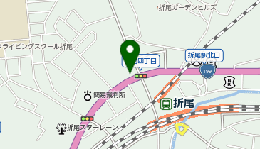 ザ・パーク折尾4丁目の地図画像