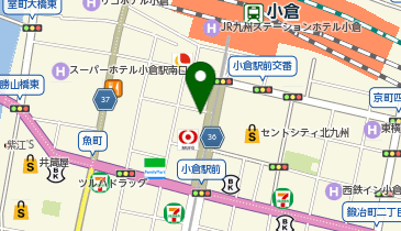 ザ・パーク小倉駅前第1の地図画像
